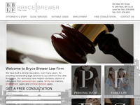 BRYCE BREWER website screenshot