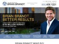 BRIAN BRANDT website screenshot