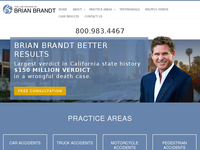 BRIAN BRANDT website screenshot