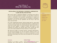 BRIAN COLLINS website screenshot
