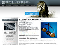 BRIAN LOCKERBIE website screenshot