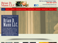 BRIAN MANN website screenshot