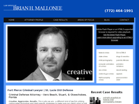 BRIAN MALLONEE website screenshot