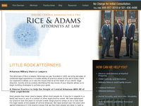 GENE ADAMS website screenshot