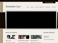 BRIAN KERSTETTER website screenshot