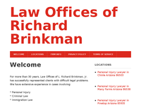 L BRINKMAN website screenshot