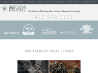 BROCKTON HUNTER website screenshot