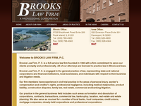 JACK BROOKS website screenshot
