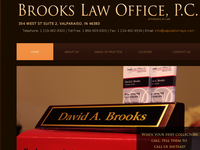 DAVID BROOKS website screenshot