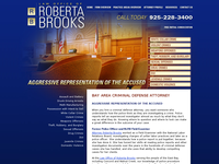 ROBERTA BROOKS website screenshot