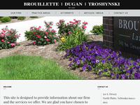 TIMOTHY BROUILLETTE website screenshot