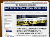 STAN BROWN website screenshot
