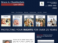 BRUCE CHAMBERLAIN website screenshot