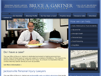 BRUCE GARTNER website screenshot