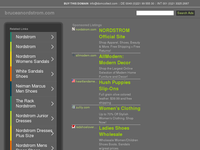 BRUCE NORDSTOM website screenshot