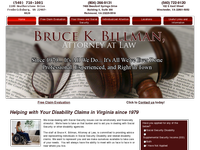 BRUCE BILLMAN website screenshot