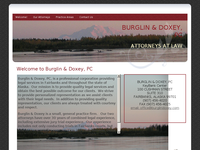 DAVE BURGLIN website screenshot