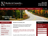 WALTER BURKE website screenshot