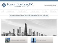 E BURKE website screenshot