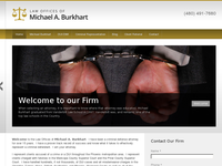MICHAEL BURKHART website screenshot