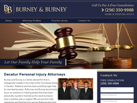 J BRENT BURNEY website screenshot
