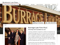 MICHAEL BURRAGE website screenshot