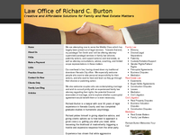 RICHARD BURTON website screenshot