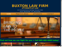 GEORGE BUXTON III website screenshot