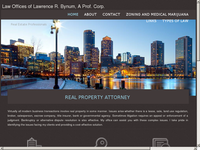 LAWRENCE BYNUM website screenshot