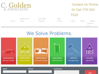 COLLEEN GOLDEN website screenshot