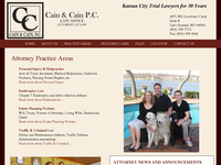 KAREN CAIN website screenshot