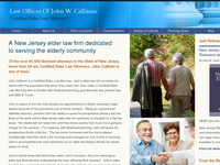 JOHN CALLINAN website screenshot