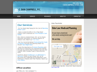 C DAN CAMPBELL website screenshot
