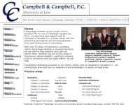 SANDRA CAMPBELL website screenshot
