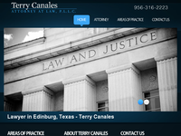 TERRY CANALES website screenshot