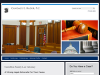 CANDACE RADER website screenshot