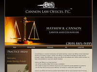 MATHEW CANNON website screenshot