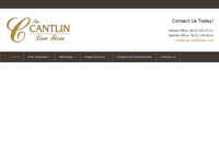 JOSEPH CANTLIN website screenshot