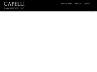 JOSEPH CAPELLI website screenshot