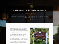 DONALD CAPPILLINO website screenshot