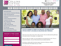 CAPRICE COLLINS website screenshot