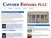 DREW CAPUDER website screenshot