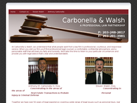 ANTHONY CARBONELLA III website screenshot