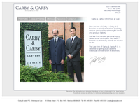 PHILIP CARBY website screenshot
