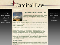 LAURA CARDINAL website screenshot