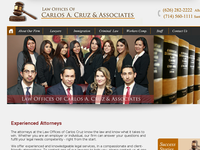 CARLOS CRUZ website screenshot