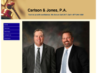 JOHN CARLSON website screenshot