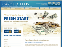 CAROL ELLIS website screenshot