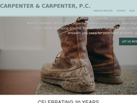BRENT CARPENTER website screenshot