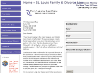 LEIGH JOY CARSON website screenshot